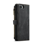 Custodia portafoglio in pelle PU e TPU per iPhone compatibili