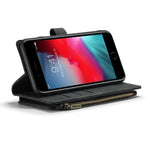 Custodia portafoglio in pelle PU e TPU per iPhone compatibili