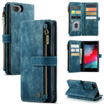 Custodia portafoglio in pelle PU e TPU per iPhone compatibili