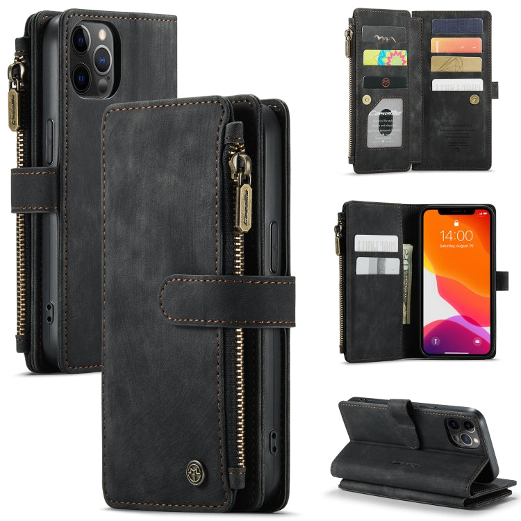 Custodia portafoglio in pelle con flip per iPhone 12/12 Pro