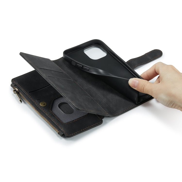 Custodia portafoglio in pelle con flip per iPhone 12/12 Pro