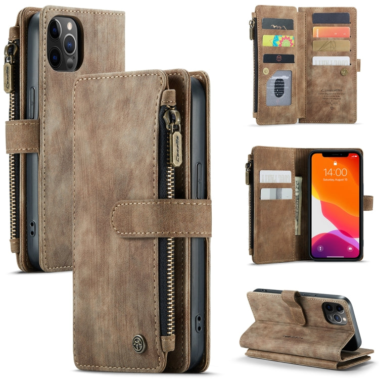 Custodia portafoglio in pelle con flip per iPhone 12/12 Pro