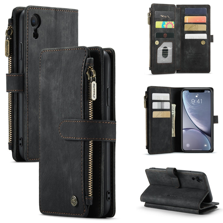 Custodia portafoglio in pelle con flip per iPhone 12/12 Pro