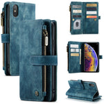Custodia portafoglio in pelle con flip per iPhone 12/12 Pro