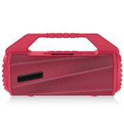 NewRixing NR-4025P con schermo Altoparlante Bluetooth portatile a prova di spruzzi d'acqua per esterni, supporto chiamate in vivavoce / scheda TF / disco FM / U