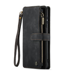 CaseMe-C30 PU + TPU Custodia multifunzionale orizzontale in pelle con flip con supporto e slot per schede e portafoglio e tasca con cerniera, For Samsung Galaxy A12, For Samsung Galaxy A52 5G / 4G, For Samsung Galaxy Note10+                            ...