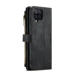 CaseMe-C30 PU + TPU Custodia multifunzionale orizzontale in pelle con flip con supporto e slot per schede e portafoglio e tasca con cerniera, For Samsung Galaxy A12, For Samsung Galaxy A52 5G / 4G, For Samsung Galaxy Note10+                            ...