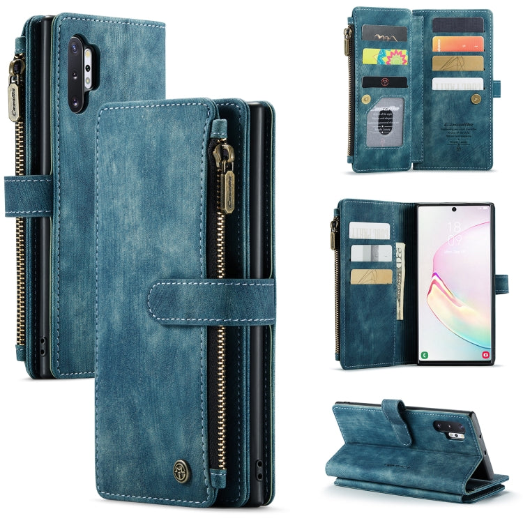 CaseMe-C30 PU + TPU Custodia multifunzionale orizzontale in pelle con flip con supporto e slot per schede e portafoglio e tasca con cerniera, For Samsung Galaxy A12, For Samsung Galaxy A52 5G / 4G, For Samsung Galaxy Note10+                            ...