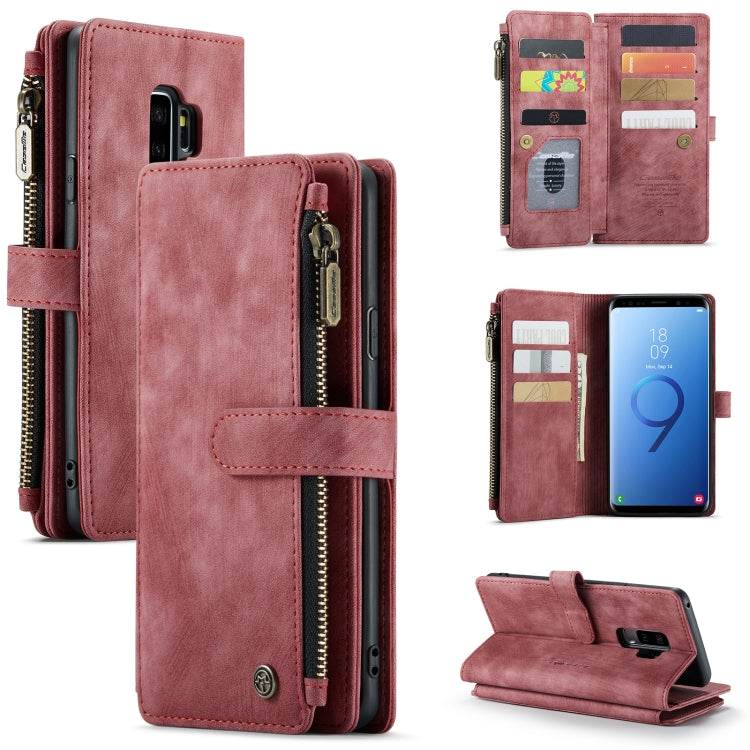 CaseMe-C30 PU + TPU Custodia multifunzionale orizzontale in pelle con flip con supporto e slot per schede e portafoglio e tasca con cerniera, For Samsung Galaxy A12, For Samsung Galaxy A52 5G / 4G, For Samsung Galaxy Note10+                            ...