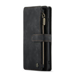 CaseMe-C30 PU + TPU Custodia multifunzionale orizzontale in pelle con flip con supporto e slot per schede e portafoglio e tasca con cerniera, For Samsung Galaxy S10+, For Samsung Galaxy S20 5G, For Samsung Galaxy S20+ 5G, For Samsung Galaxy S20 Ultra 5...
