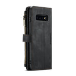 CaseMe-C30 PU + TPU Custodia multifunzionale orizzontale in pelle con flip con supporto e slot per schede e portafoglio e tasca con cerniera, For Samsung Galaxy S10+, For Samsung Galaxy S20 5G, For Samsung Galaxy S20+ 5G, For Samsung Galaxy S20 Ultra 5...