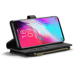 CaseMe-C30 PU + TPU Custodia multifunzionale orizzontale in pelle con flip con supporto e slot per schede e portafoglio e tasca con cerniera, For Samsung Galaxy S10+, For Samsung Galaxy S20 5G, For Samsung Galaxy S20+ 5G, For Samsung Galaxy S20 Ultra 5...