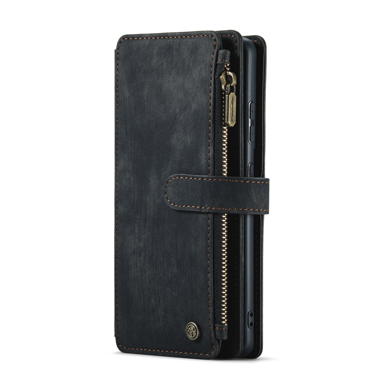 CaseMe-C30 PU + TPU Custodia multifunzionale orizzontale in pelle con flip con supporto e slot per schede e portafoglio e tasca con cerniera, For Samsung Galaxy S21+ 5G, For Samsung Galaxy S21 Ultra 5G, For Samsung Galaxy S21 FE