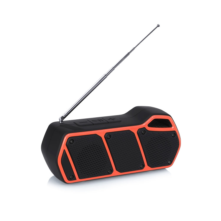 NewRixing NR-5011fm Altoparlante Bluetooth portatile per esterni, supporto chiamate in vivavoce / scheda TF / disco FM / U