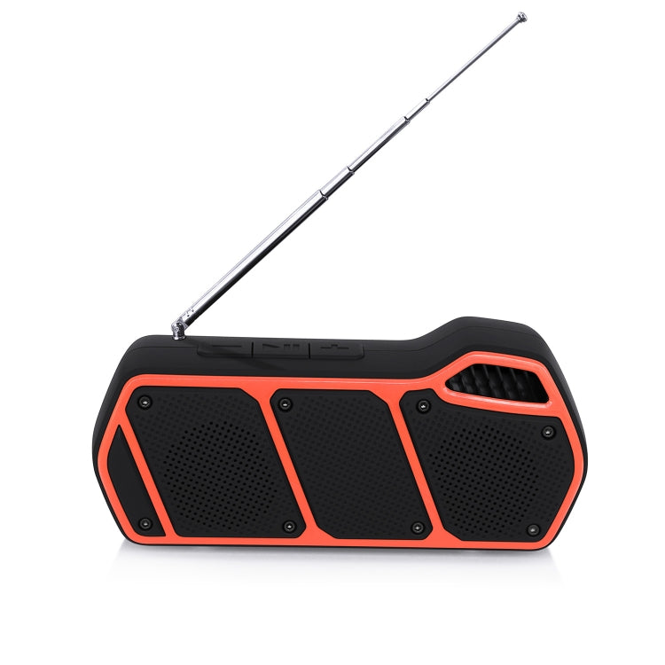 NewRixing NR-5011fm Altoparlante Bluetooth portatile per esterni, supporto chiamate in vivavoce / scheda TF / disco FM / U