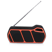 NewRixing NR-5011fm Altoparlante Bluetooth portatile per esterni, supporto chiamate in vivavoce / scheda TF / disco FM / U