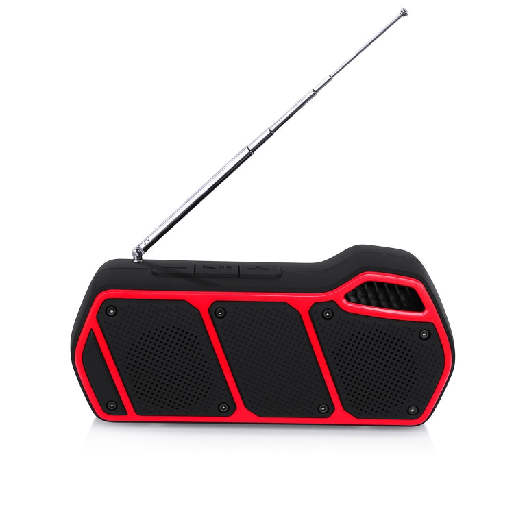 NewRixing NR-5011fm Altoparlante Bluetooth portatile per esterni, supporto chiamate in vivavoce / scheda TF / disco FM / U