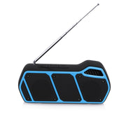 NewRixing NR-5011fm Altoparlante Bluetooth portatile per esterni, supporto chiamate in vivavoce / scheda TF / disco FM / U
