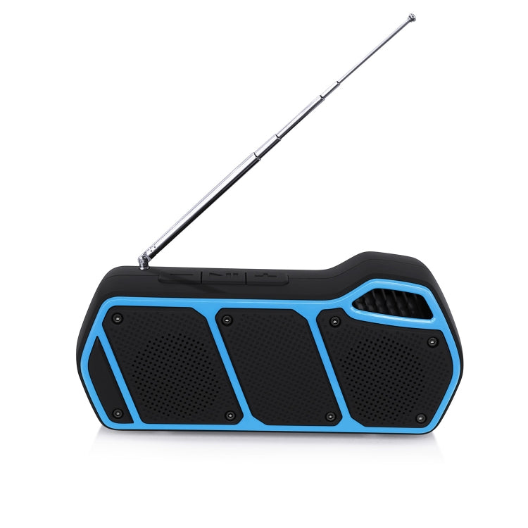 NewRixing NR-5011fm Altoparlante Bluetooth portatile per esterni, supporto chiamate in vivavoce / scheda TF / disco FM / U