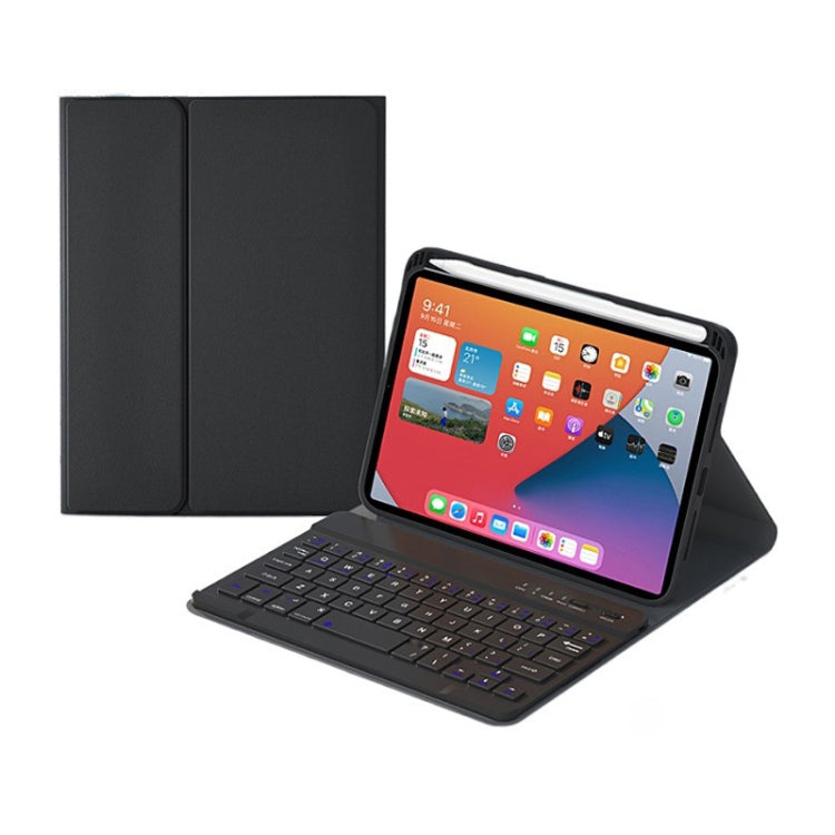 HK006 Custodia in pelle per tastiera Bluetooth rimovibile con tasti quadrati con supporto per iPad mini 6, HK006