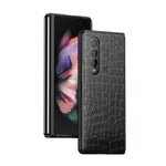 Custodia protettiva pieghevole in pelle di coccodrillo, For Samsung Galaxy Z Fold3 5G, For Samsung Galaxy Z Fold2 5G