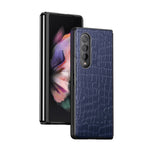 Custodia protettiva pieghevole in pelle di coccodrillo, For Samsung Galaxy Z Fold3 5G, For Samsung Galaxy Z Fold2 5G
