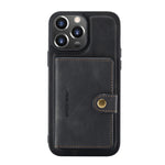 Custodia portafoglio magnetica con slot carte per iPhone 13 Pro