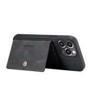 Custodia protettiva staccabile magnetica retrò JEEHOOD con portafoglio, slot per carte e supporto, For iPhone 13 mini, For iPhone 13, For iPhone 13 Pro, For iPhone 13 Pro Max