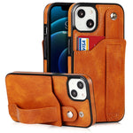 Custodia portafoglio TPU e pelle PU per iPhone 13 mini