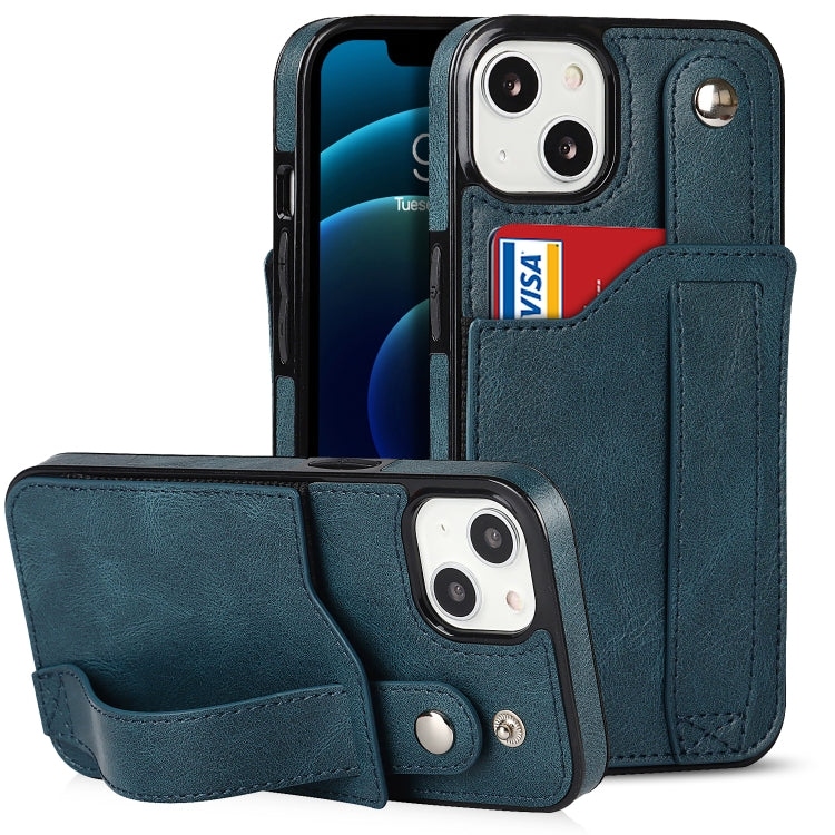 Custodia portafoglio TPU e pelle PU per iPhone 13 mini