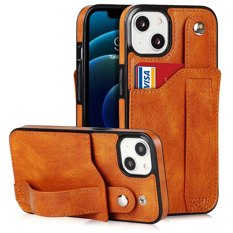 Custodia portafoglio TPU e pelle PU per iPhone 13 mini