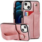 Custodia portafoglio TPU e pelle PU per iPhone 13 mini