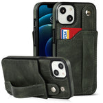 Custodia portafoglio TPU e pelle PU per iPhone 13 mini