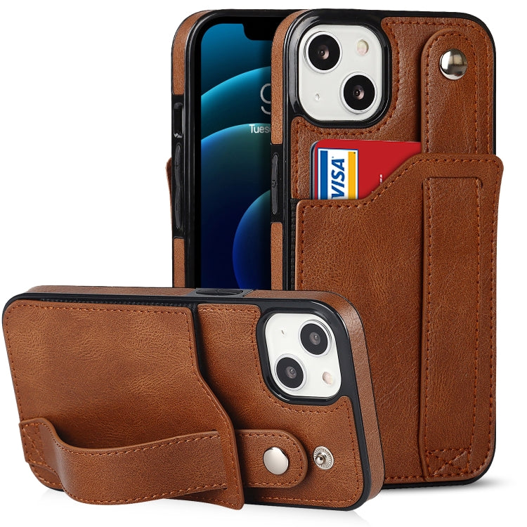 Custodia portafoglio TPU e pelle PU per iPhone 13 mini