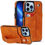 Custodia portafoglio TPU e pelle PU per iPhone 13 mini