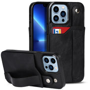 Crazy Horse Texture TPU antiurto + custodia in pelle PU con slot per schede e supporto per cinturino da polso, For iPhone 13 Pro Max, For iPhone 12 mini, For iPhone 12 / 12 Pro