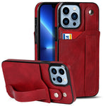 Custodia portafoglio TPU e pelle PU per iPhone 13 Pro Max
