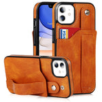 Custodia portafoglio TPU pelle PU con slot carte per iPhone 12 Pr