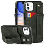 Custodia portafoglio TPU pelle PU con slot carte per iPhone 12 Pr