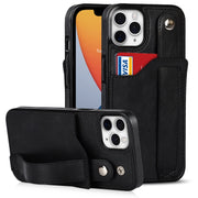 Crazy Horse Texture TPU antiurto + custodia in pelle PU con slot per schede e supporto per cinturino da polso, For iPhone 11 Pro Max, For iPhone X / XS, For iPhone XR