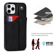 Crazy Horse Texture TPU antiurto + custodia in pelle PU con slot per schede e supporto per cinturino da polso, For iPhone 11 Pro Max, For iPhone X / XS, For iPhone XR
