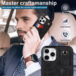 Custodia portafoglio in pelle PU e TPU per iPhone 11 Pro Max