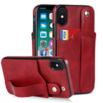 Custodia portafoglio in pelle PU e TPU per iPhone 11 Pro Max