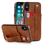 Custodia portafoglio in pelle PU e TPU per iPhone 11 Pro Max