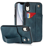 Custodia portafoglio in pelle PU e TPU per iPhone 11 Pro Max