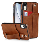 Custodia portafoglio in pelle PU e TPU per iPhone 11 Pro Max