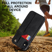 Crazy Horse Texture TPU antiurto + custodia in pelle PU con slot per schede e supporto per cinturino da polso, For iPhone XS Max, For  iPhone SE 2022 / SE 2020 / 7 / 8, For iPhone 7 Plus / 8 Plus