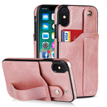 Custodia portafoglio TPU e pelle PU per iPhone XS Max