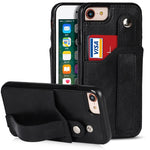 Custodia portafoglio TPU e pelle PU per iPhone XS Max