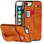 Custodia portafoglio TPU e pelle PU per iPhone XS Max